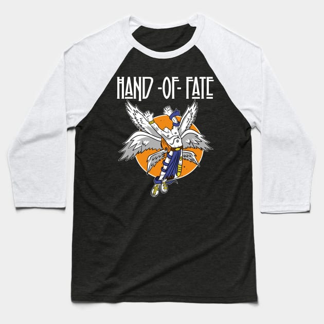 Hand of fate Baseball T-Shirt by absolemstudio